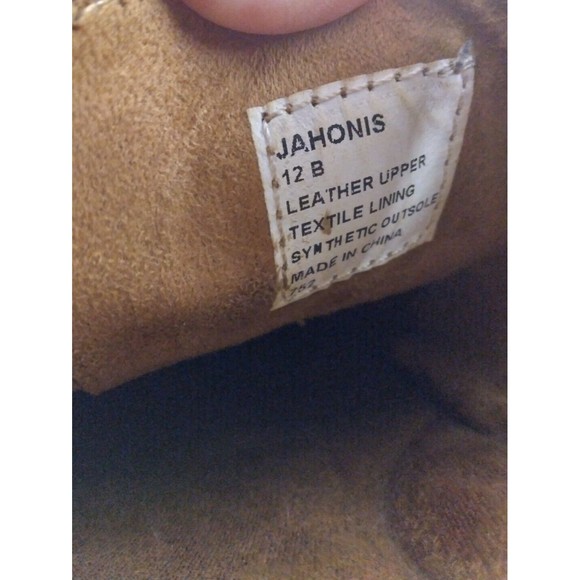 Steve Madden Jahonis Brown Distressed Leather Wingtip Derby Oxford Men Size 12 B - Picture 8 of 9